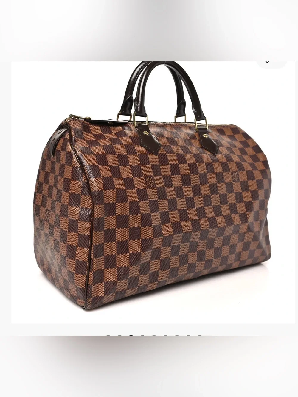 LOUIS VUITTON Damier Ebene Speedy 35